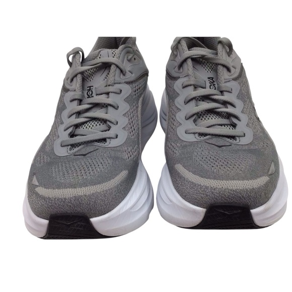 Hoka Bondi 9 Grey Athletic Sneakers - Picture 6 of 11